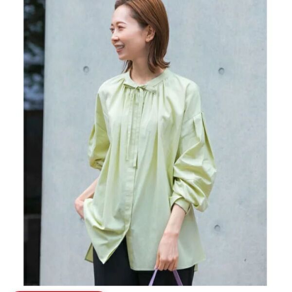 URBAN RESEARCH ROSSO ランタンスリーブシャツ