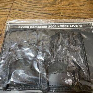 ayumi hamasaki 2001・2002 LIVE ハーフグローブ 黒