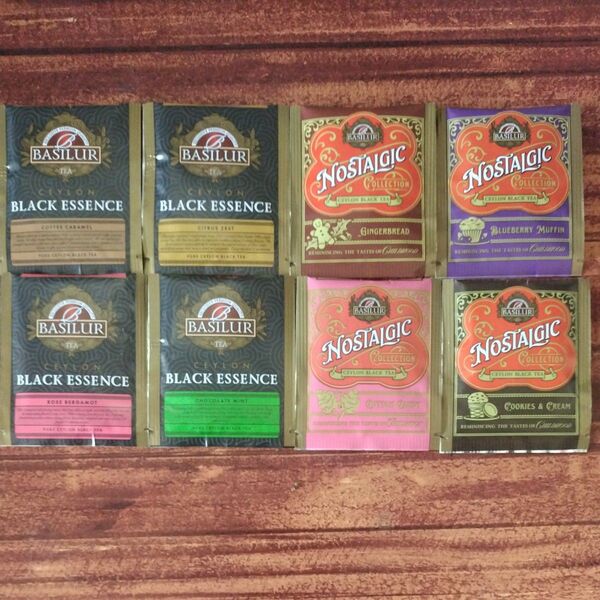 BASILUR TEA バシラーティー BLACK ESSENCE & NOSTALGIC