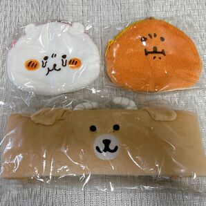 ナガノマーケット おかおポーチ ナガノのくま もぐコロ 早インパラヘアバンド 3点セット