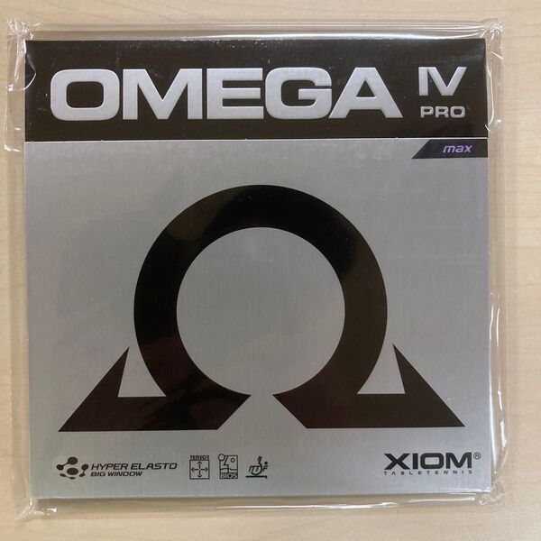 新品未開封です。XIOM オメガIV オメガ4プロ 卓球ラバー 対応ブランド:XIOM