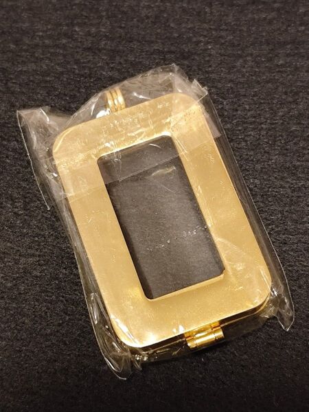【連日高騰】24kインゴット日本マテリアル100g用 ペンダントトップ 枠のみ