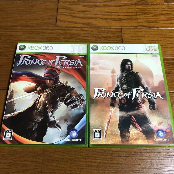 xbox360 / プリンス オブ ペルシャ & 忘却の砂 2本セット Prince of Persia