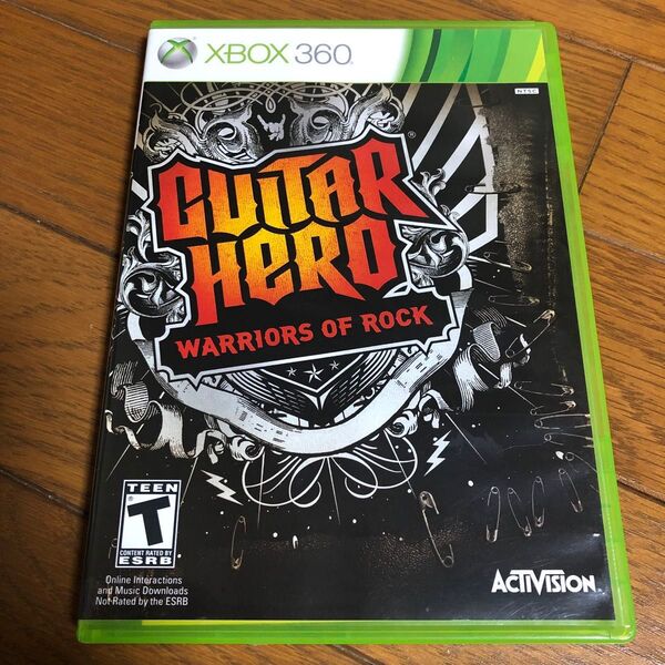XBOX360 Guitar Hero Warriors of Rock 北米版