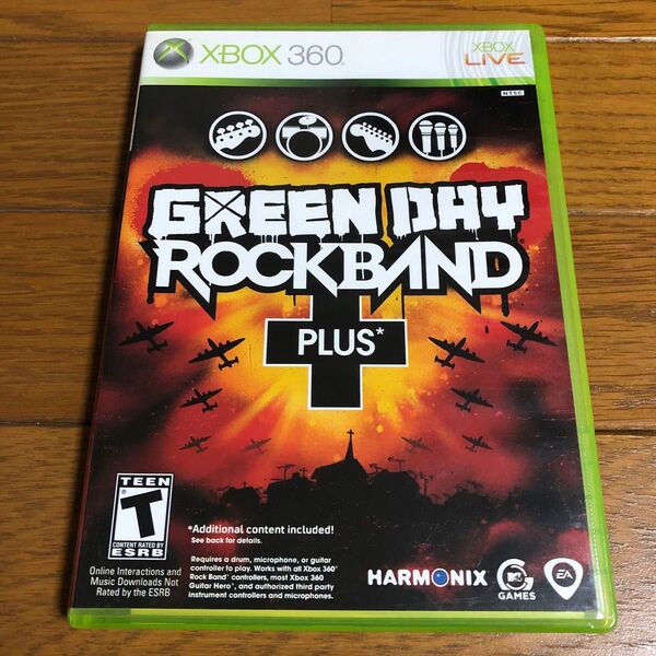 XBOX360 Green Day Rock Band Plus 北米版 グリーンデイ ロックバンド プラス