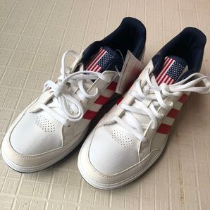 adidas NYCロゴスニーカー アメリカ国旗 新品27㎝
