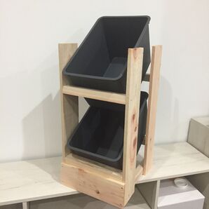 収納【1】 おもちゃ箱 ストッカー 収納 木製家具 ランドリーバスケット