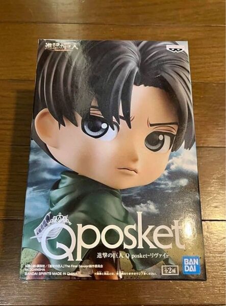 進撃の巨人 Q posket リヴァイ フィギュア 未使用