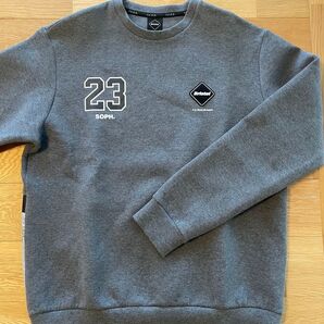 F.C.Real Bristol TOKYO 23 FCRBグレー スウェット トレーナー Lサイズ