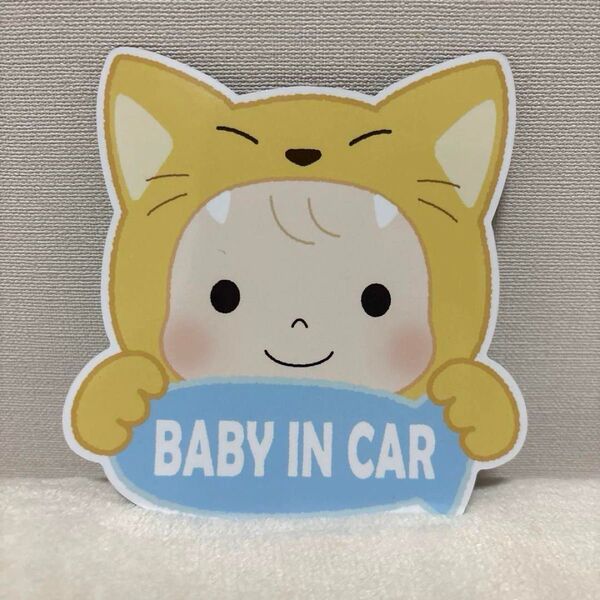 ベビー イン カー BABY IN CAR マグネット ステッカー 赤ちゃん 車 子ども