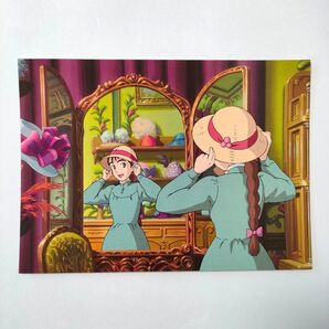 ハウルの動く城 ソフィー 大判ポストカード スタジオジブリ ハッター帽子店