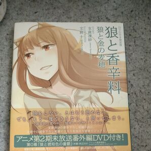 狼と香辛料 狼と金の麦穂 DVD付き限定版 支倉凍砂/著 文倉十/イラスト