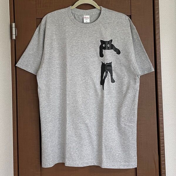 Tシャツ XLサイズ 猫 メンズ レディース ネコ ティシャツ 半袖 おもしろ 半袖Tシャツ