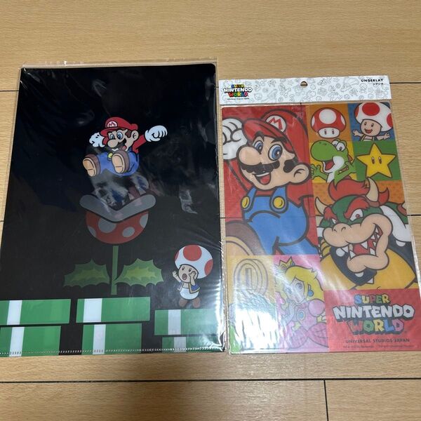 ユニバ マリオ下敷き ファイル