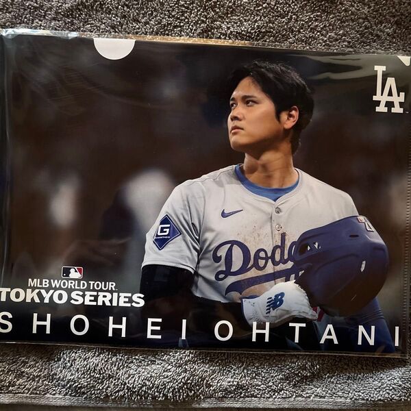 大谷翔平選手 TOKYOシリーズ クリアファイル