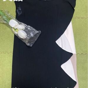 【10日限定値下げ】☆美品☆グレースコンチネンタル☆胸元ビジュー☆キラキラワンピース