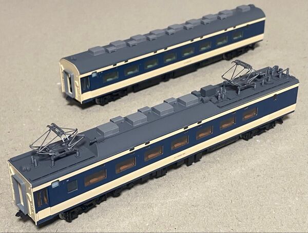 TOMIX モハネ582(後期型・T)、モハネ583(後期型) JR 583系特急電車(青森運転所)基本セットばらし