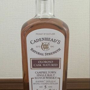 ☆国内未発売☆ケイデンヘッド(CADENHEAD'S) キルケラン 5年 オロロソシェリー