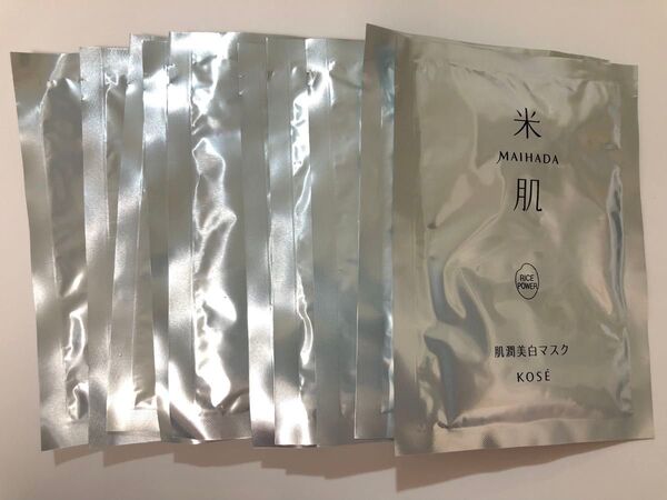 米肌 肌潤美白マスク 17ml 10枚