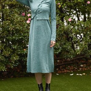 Keeepy dress カーディガン ワンピース セット グリーン