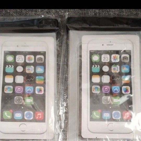 スマートフォン スマホ ケース スマホ防水ケース 海 プール ナイトプール 水濡れ バイク 釣り 2つセット