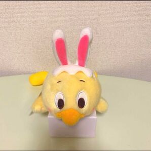 タグ付き ディズニーシー イースター うさぴよ ペンケース ポーチ 筆箱 ぬいぐるみ ひよこ