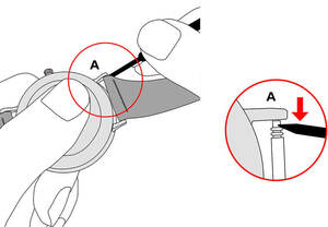 バネ棒外し 時計 ベルト 腕時計交換修理用　道具　tool 　送料無料
