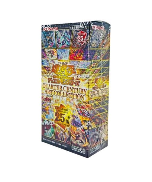 遊戯王 QUARTER CENTURY ART COLLECTION 新品未開封 3BOX