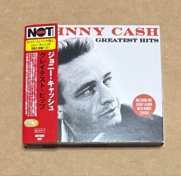 CD 3枚組 ジョニー・キャッシュ グレイテスト・ヒッツ