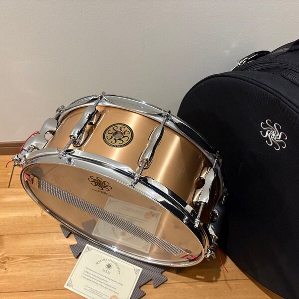 SAKAE OSAKA HERITAGE SDM1455PBJ JAPAN CUSTOM PHOSPHOR BRONZE スネア