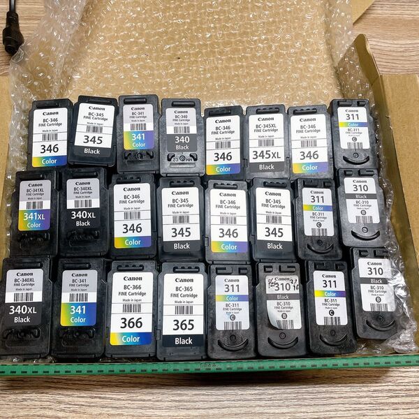Canon 空インクカートリッジ BC-340XL BC-345XL BC-365XL BC-366XL キャノン