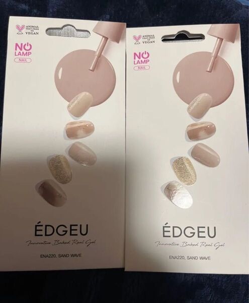 EDGEU アートシール ハンド用 ネイルシール 16ピース×2セット