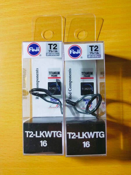 【2個セット】Fuji チタンフレーム トルザイトガイド T2-LKWTG 16 実釣未使用 管a25042210s170ypm