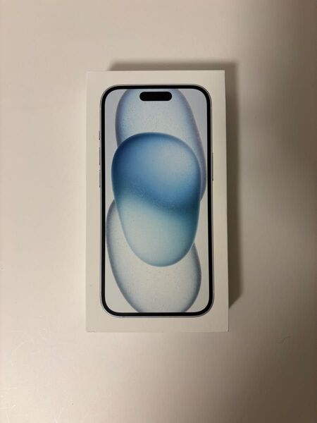iPhone15 ブルー 空箱 SIMピン付き