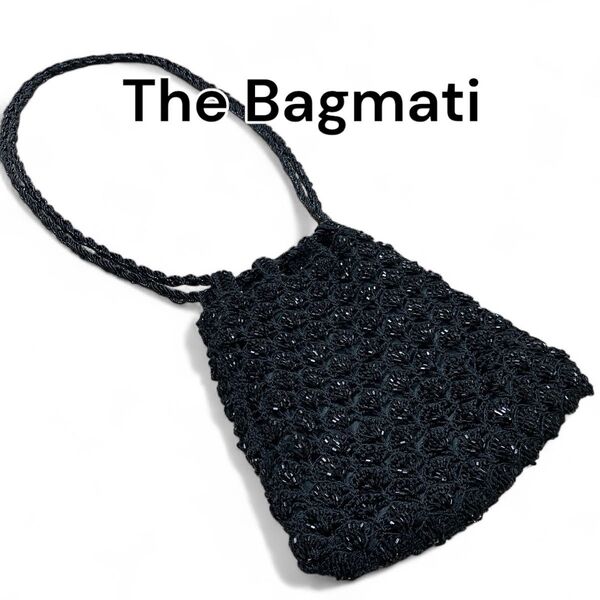 The Bagmati ザバグマティ ハンドバッグ 肩掛け ポシェット ビーズバッグ 編み込み