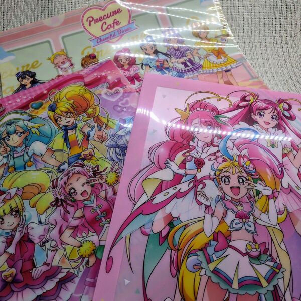 プリキュア クリアファイル ポスター