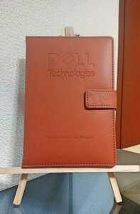 20c【即決 非売品 在庫1点限り 未使用 保管品】 DELL Technologies デル 革製 手帳 ゼロ秒思考 メモの魔力 を生かしやすい 重厚な メモ帳