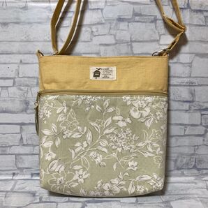 ハンドメイド ショルダーバッグ 花柄