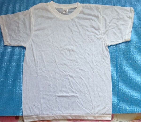 メンズ白Tシャツ 無地 シンプル 薄手 M