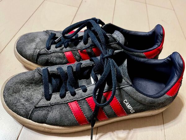 adidas CAMPUS スニーカー グレー 24cm
