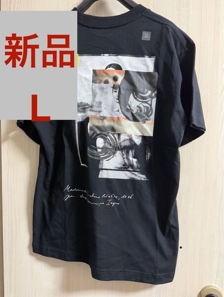 新品 ユニクロ ルーヴル美術館 x カミーユ・アンロ UT ブラック メンズ L