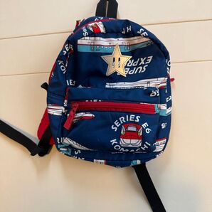 新幹線はやぶさこまち柄類リュック