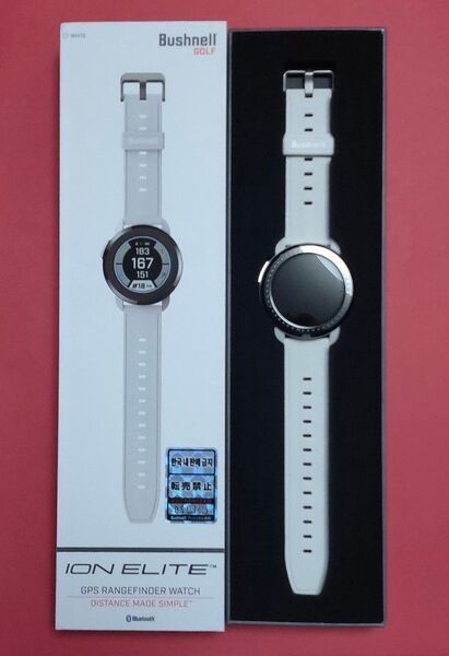 【美品】GPSゴルフナビ イオンエリート ウォッチタイプ 日本正規品