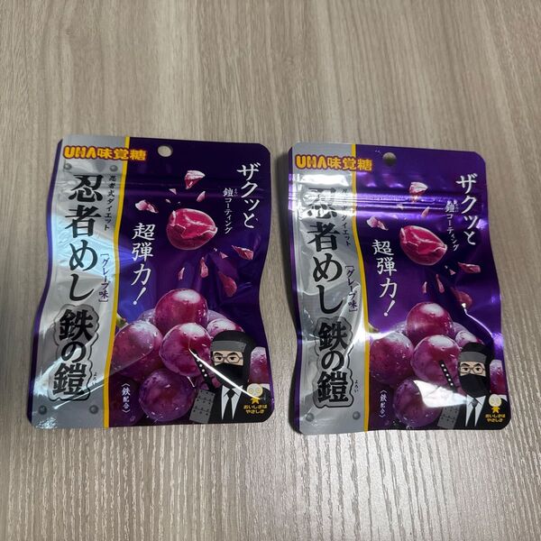 忍者めし鉄の鎧 グレープ味