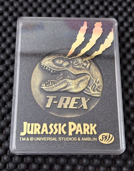 映画 ジュラシックパーク T-REX 記念メダル 2001年