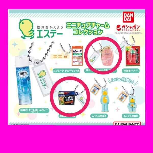 エステー ミニチュアチャームコレクション