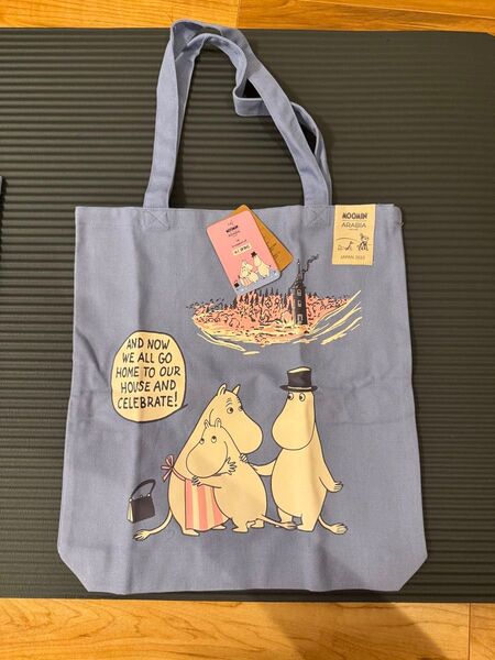 ムーミン アラビア トートバッグ ホームアットラスト 約38*34cm