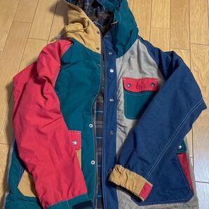 grn リバーシブルパーカー M