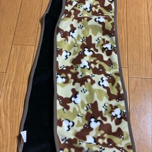 ディズニーリゾート限定 フリースマフラー カモフラ