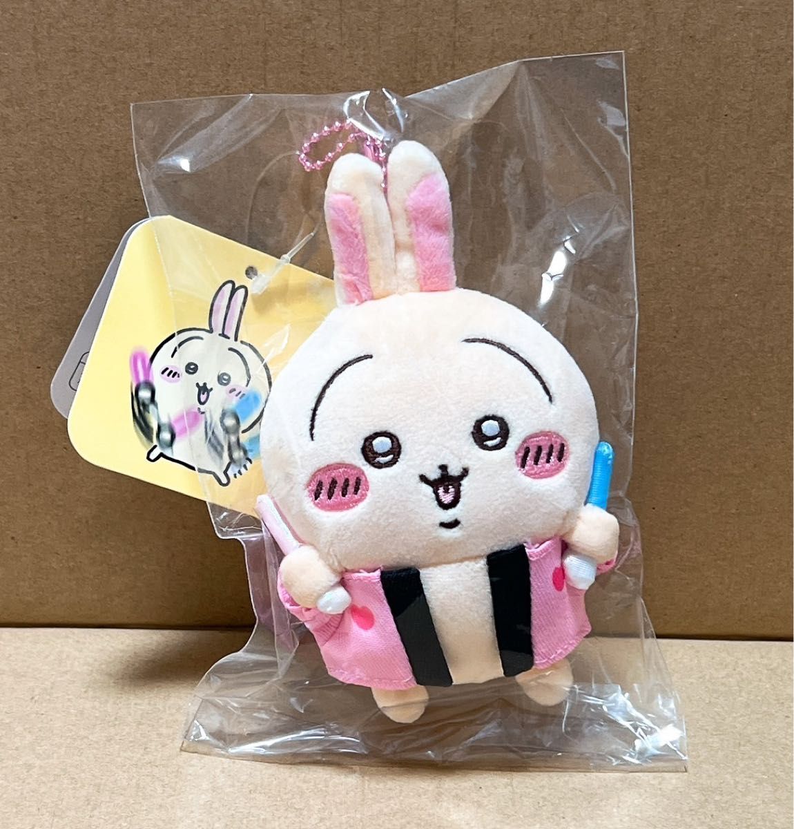 ちいかわ オタ活うさぎマスコット うちわ ペンライト ノベルティ ちいかわ オタ活うさぎマスコット うちわ ペンライト ノベルティ